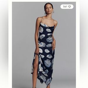 Carolina K Cowl Neck Slipdress